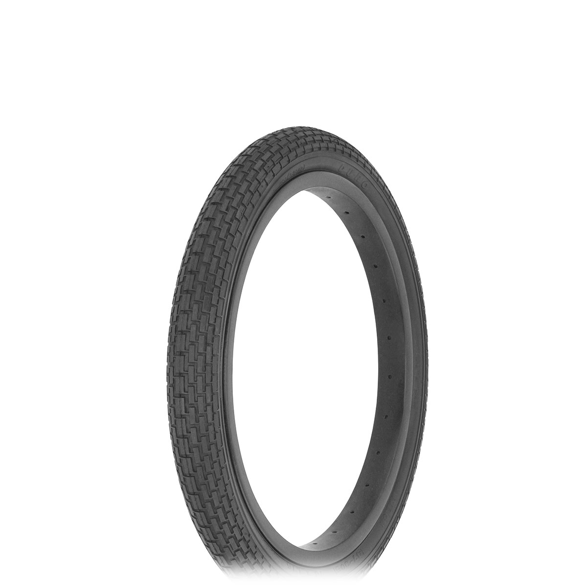 Tire 16 x 1.75 Black/Black Side Wall HF-120A.